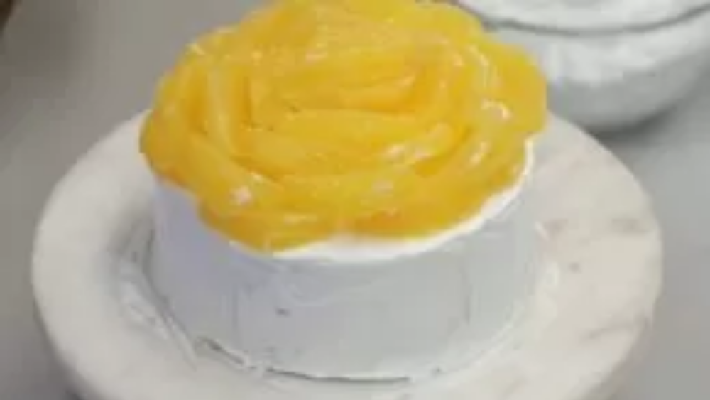 Eggless Orange Cake
